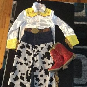NWOT Disney store Jessie outfit and boots